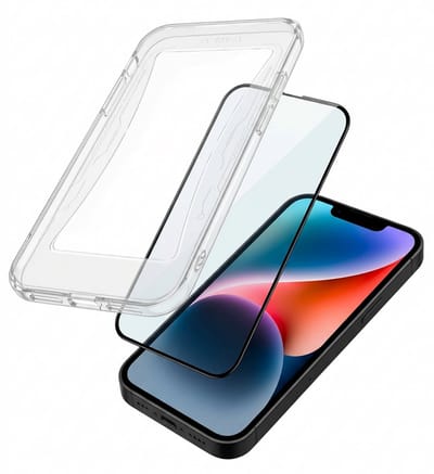 Screenprotector - Geschikt voor Apple iPhone 14 - Met Installatie Kit - Gehard Glas - Beschermglas - Tempered Glass - Screen Protector