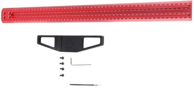 Houtbewerkingsliniaal - T-vormige marker - Lijnen Tekenen - Aluminium Legering - 500mm - Rood