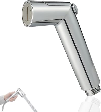 Draagbare bidet met verstelbare druksproeier voor optimale persoonlijke hygiëne en toiletverzorging, ideaal voor thuisgebruik en reizen