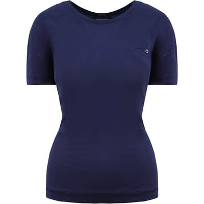 Champion Heritage Fit Dames Navy T-shirt