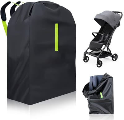 Unyqoos® Ruime en robuuste transporttas voor kinderwagen met waterdichte bescherming