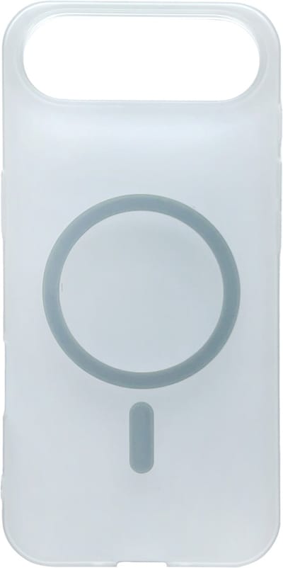 Casemania Hoesje Geschikt voor Apple iPhone 17 Air - Grijs - Frosted Matte Hardcase Geschikt voor MagSafe - Slim Fit Anti-Fingerprint Back Cover - Draadloos Oplaadbare Telefoonhoesje