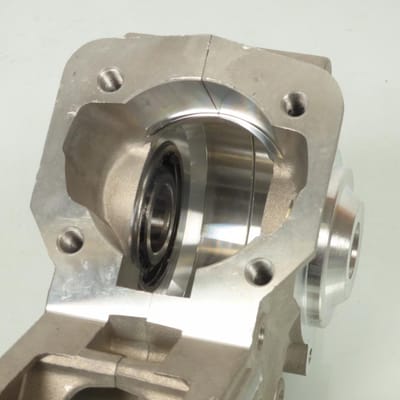 Carter moteur RSM type racing avec support pour mobylette Peugeot 103 RCX Neuf