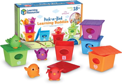 Learning Resources Peek-a-Bird Learning Buddies - 3+