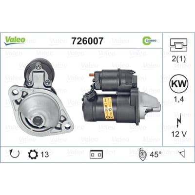 Starter VALEO 726007