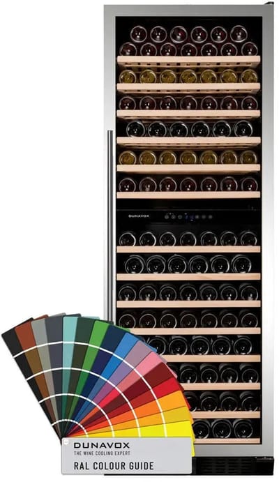 Dunavox Grande-181 Wijnkoelkast DX-181.490DCK 2 Zones RAL Kleur RAL Kleur