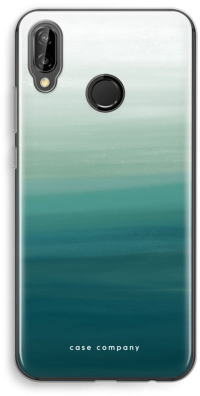 Case Company® - Hoesje geschikt voor Huawei P20 Lite hoesje - Ocean - Soft Cover Telefoonhoesje - Bescherming aan alle Kanten en Schermrand