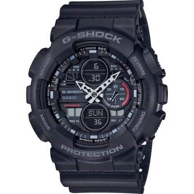 Casio G-Shock GA-140-1A1 Dameshorloge 51 mm - Zwart