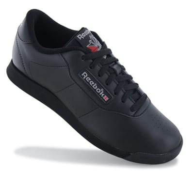 Reebok Princess - Dames Sneakers Schoenen Zwart 100000120 , Maat: EU 39 UK 6