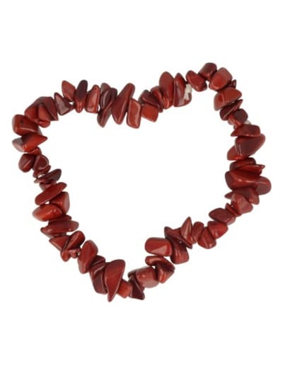 Jaspis rood kinder armbandje split