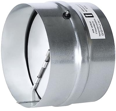 Terugslagklep 150 mm - Automatische en Stille Aansluiting voor Optimale Ventilatie