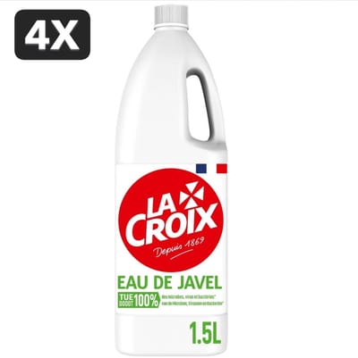 4 x La Croix Javel Bleekwater 1,5L