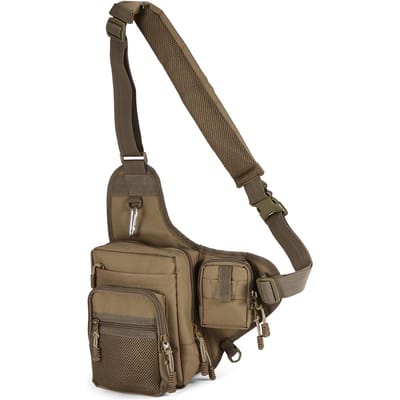 Sac de pêche iLure - Sac de pêche multi-usages en toile imperméable pour moulinet de pêche et leurres