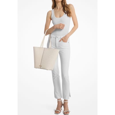 Michael Kors Large Tote Van/cream Maat: OS | Shoppers Outlet | Dames | Wit