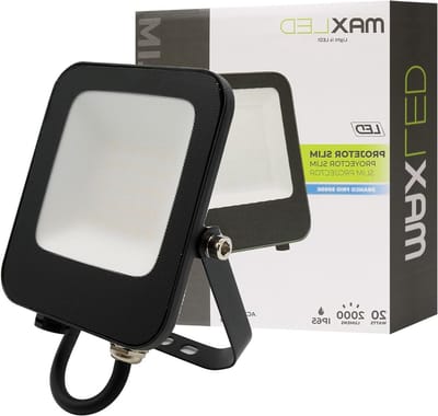 Krachtige 20W LED Floodlight voor Buiten met 5000K Koud Wit Licht, 2000lm, IP65 Waterdicht, Ideaal voor Tuin, Garage en Sportvelden