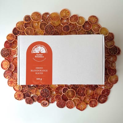Gedroogde bloedappelsienschijfjes 500g – cocktail garnering – 100% natuurlijk – voordeelverpakking
