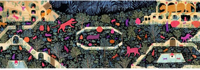 Djeco puzzel - 500 stukjes - kattenrijk - legpuzzel voor kinderen.