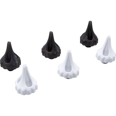 Wush vervangingsstips set van 6 - accessoires voor Wush oorreiniger - zachte & flexibele vervangingsstips - oorsmeerverwijderaar