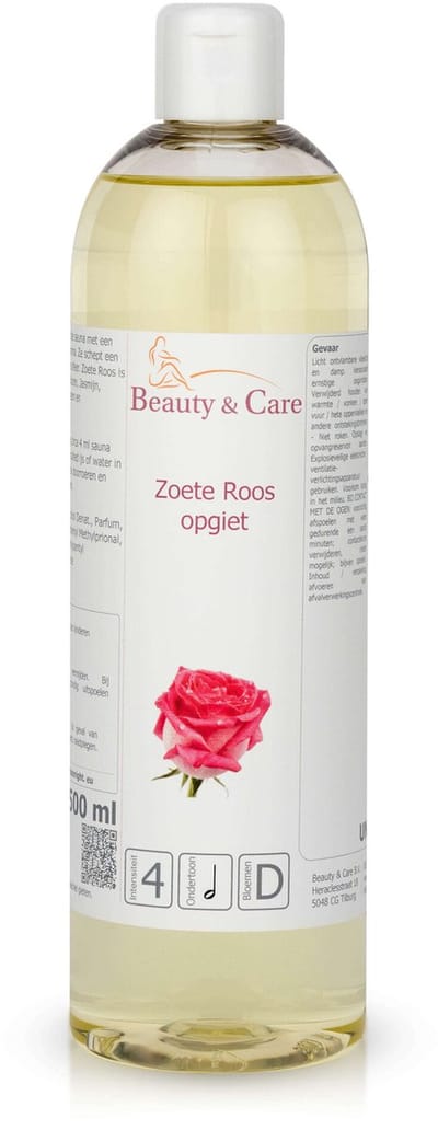 Zoete Roos opgiet - Beauty & Care - 500 ml. new