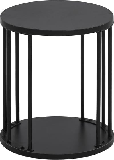 Kleine ronde houten opstapkruk voor kinderen en volwassenen met antislipfunctie