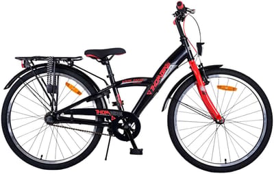 Volare Thombike Kinderfiets - Jongens - 24 inch - Rood - 3 versnellingen