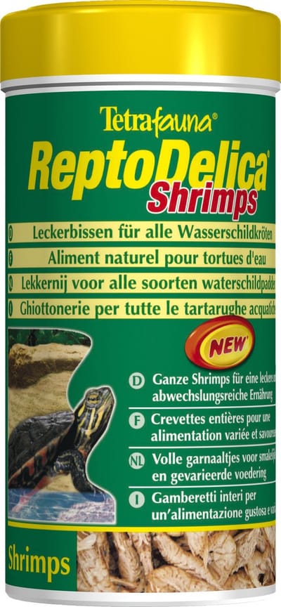 Tetra - Reptielenvoer - Reptielen - Tetra Reptodelica Garnalen 250ml - 6x6x11.7cm - 1st