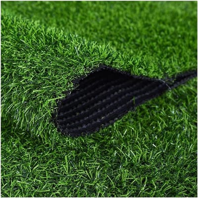 Kunstgras Tapijt - Synthetisch Gras - Tuin Decoratie - Natuurlijke Look - 3x3m - Legergroen