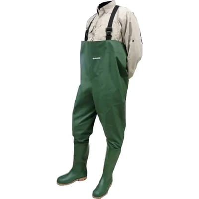 Shimano PVC Wader - Waadpak - Maat 40 - Groen
