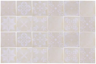 Dailygoods- Tegelstickers 24 Stuks - Wanddecoratie Keuken/Badkamer - Waterdicht/PVC - Eenvoudig Te Installeren - Flexibel/Duurzaam - Verfraai Je Muren