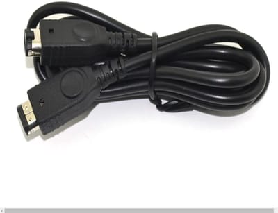 Dailygoods- Kabel 1,2 m - Verbindingskabel - Compatibel met GBA/GBA SP - Multiplayer - Hoge kwaliteit - Zwart - Linkkabel