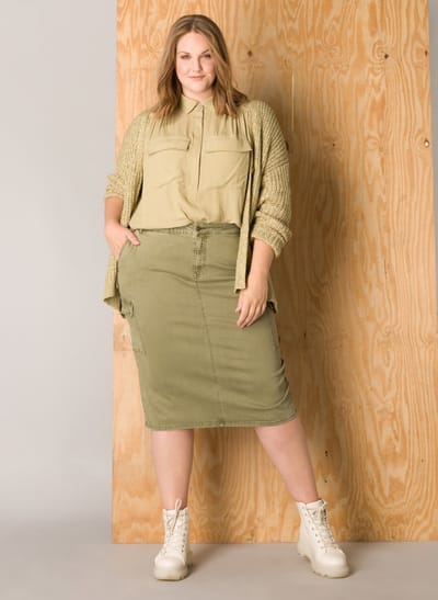 YESTA Yanisha - Khaki - maat 0(46)