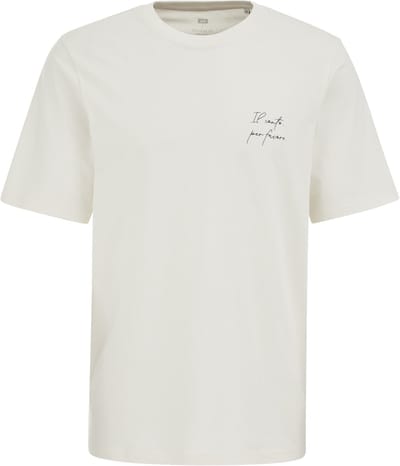 WE Fashion Heren regular fit T-shirt met print