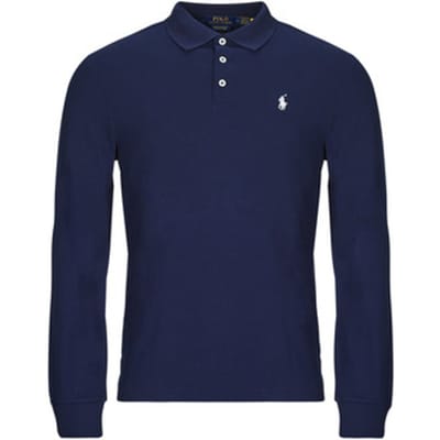 Polo Shirt Lange Mouw Polo Ralph Lauren POLO COUPE AJUSTEE SLIM FIT EN COTON STRECH MESH