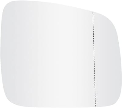 Verwarmde spiegelglas voor bestuurderszijde met draagplaat voor VW Transporter T5 en Caddy 3, 2003-2015, vervangingsonderdeel voor optimale zichtbaarheid
