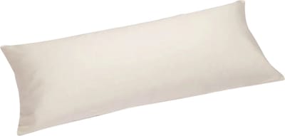 Yumeko kussensloop katoensatijn natuurlijk 40x80 - Bio, eco & fairtrade - 1 stuk