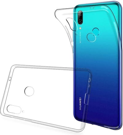 Silicone hoesje transparant Geschikt voor: Huawei P Smart 2019