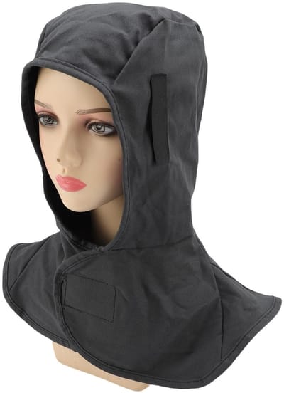 Dailygoods- Lashelm Automatisch - Volledig Gezichtsmasker - Hittebestendig - Flexibel - Slijtvast - Nekbescherming - Laskap