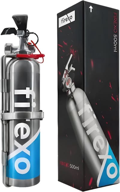 Klein Brandblusapparaat (500ml) - Geschikt voor Keuken, Grill, Huishouden, Kantoren en Auto