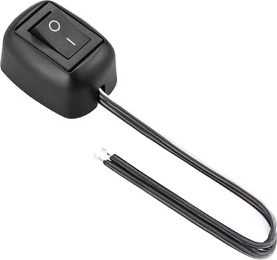 ProRide Auto Schakelaar 12V ON-OFF met Aansluitkabel - Opbouw - 60cm - Zwart - Geschikt voor Mistlampen