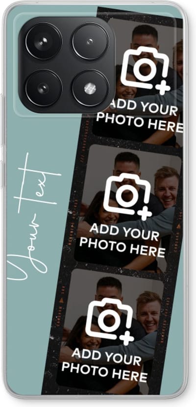 Gepersonaliseerd - Case Company® - Hoesje geschikt voor Xiaomi Poco F6 Pro hoesje - Filmrol N°1 - Soft Cover Telefoonhoesje - Bescherming aan alle Kanten en Schermrand