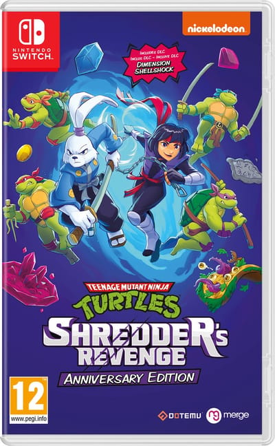 Teenage Mutant Ninja Turtles: Shredders Revenge (Anniversary Edition) - Nintendo Switch - Beat 'em Up