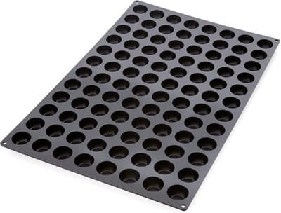 Silikomart Professional - Sq061 Pomponnetes - professionale bakmat - 60 x 40 cm