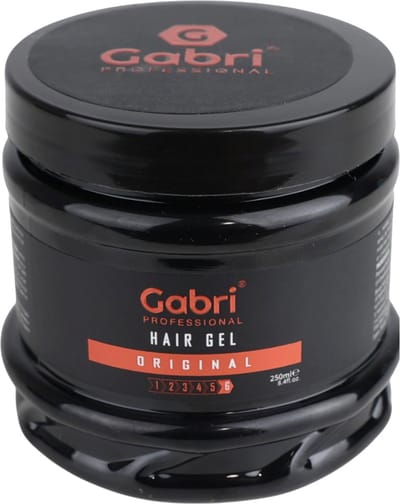 Gabri Hair Gel Original 250ml – Sterke Hold met ProVitamine B5 – Voor Nat & Droog Haar – Professionele Styling Gel