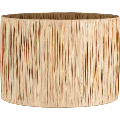 Raffia lampenkap - Cilindrisch - Beige - Boheemse stijl - ø30 x 20 cm - E27 fitting - Ontworpen voor Tafellampen en Pendellamp - Ontworpen voor Woonkamer en eetkamer