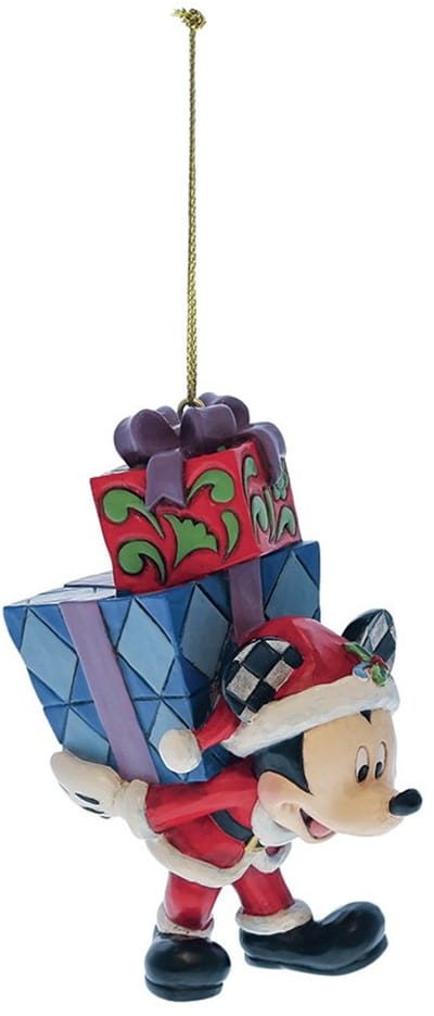 Mickey Mouse draagt Cadeau's Ornament