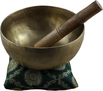 Meditatie Klok 7 Metalen Klankbollen voor Genezing en Yoga - 9 Inch