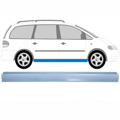 Reparatie dorpel voor Volkswagen Sharan 1995-2010 / Links = Rechts (symmetrisch)