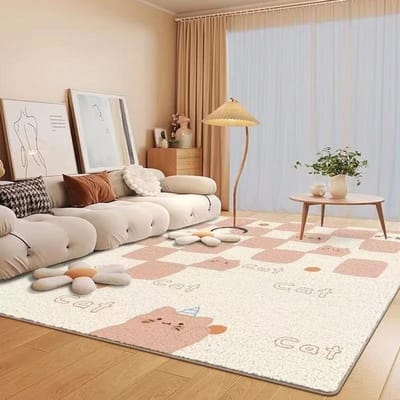 Regenboog Groot Tapijt voor Woonkamer Baby Kruiptapijten Kunst Fotografie Requisieten Meisjes Slaapkamer Decor Vloermat Kinder Speeltapijten 50X80CM