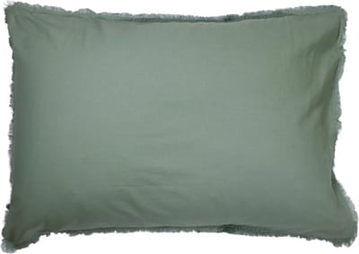 Matt & Rose Set Kussenslopen Groen - 50 x 70 cm - Gewassen Katoen