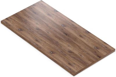 Tafelblad Eiken - Werkblad Keuken Bureau - Meubels Maken - Robuuste ABS Rand - 90x50 cm - Eiken Muskaat